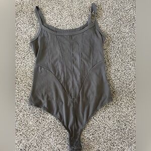 Free people spaghetti strap thong one piece, size small or medium